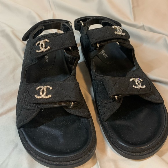 CHANEL DAD SANDALS!!!!!!! - Picture 3 of 3